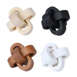 3-Link Decorative Wood Knot