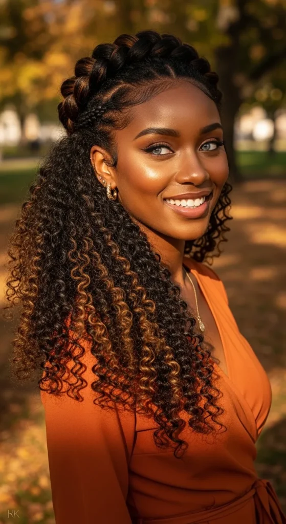 Dutch Braid Hairstyles With Curly Hair