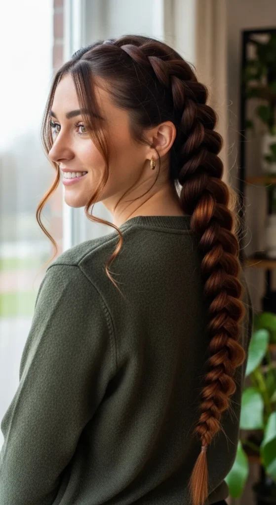 Dutch Braid Hairstyles With Extensions for Extra Volume