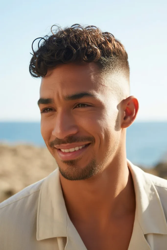 Faded Undercut With Low Taper Natural Finish