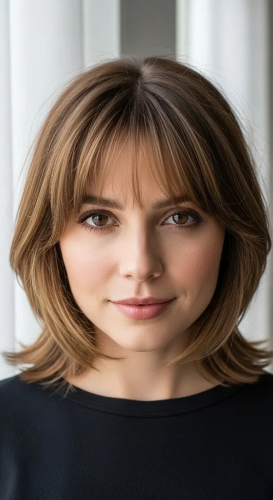 Fine Hair Wolf Cut Without Bangs