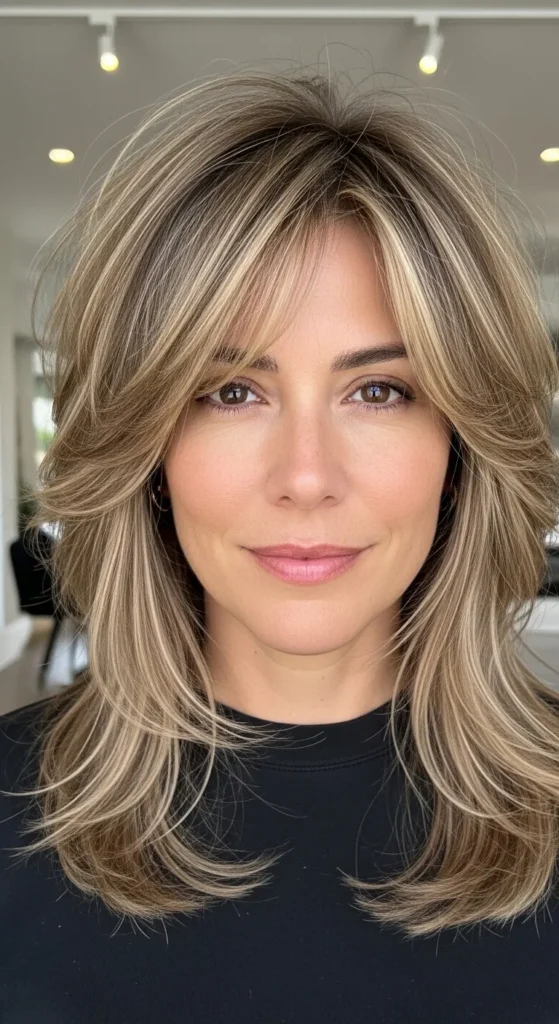 Gemini Layered Shag with Dual Highlights