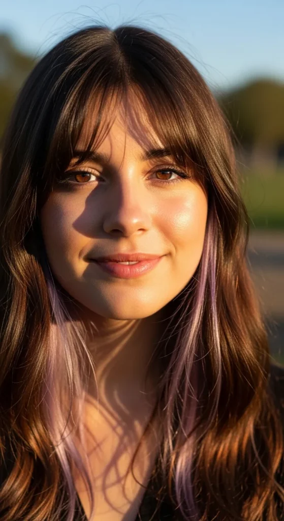 Gemini Peekaboo Highlights with Curtain Bangs