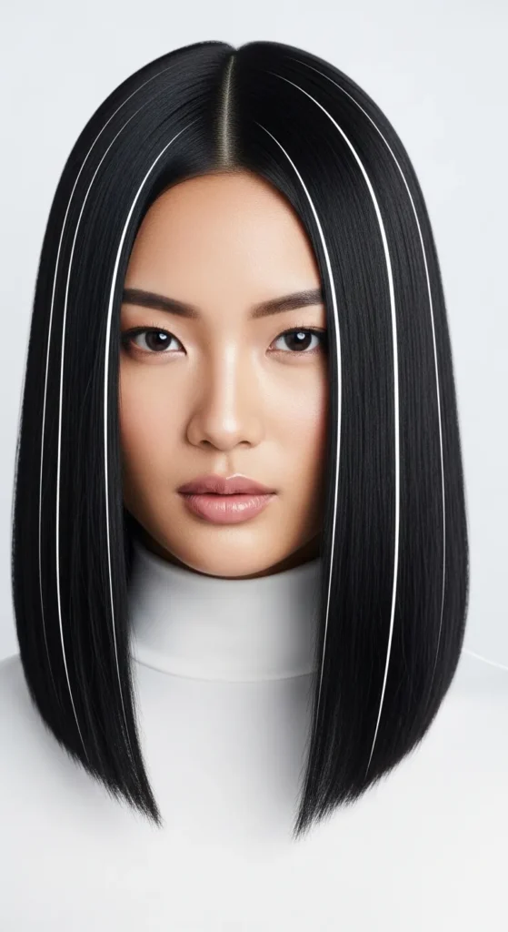 Glass Hair — Ultra Sleek and Mirror-Shiny Korean Style