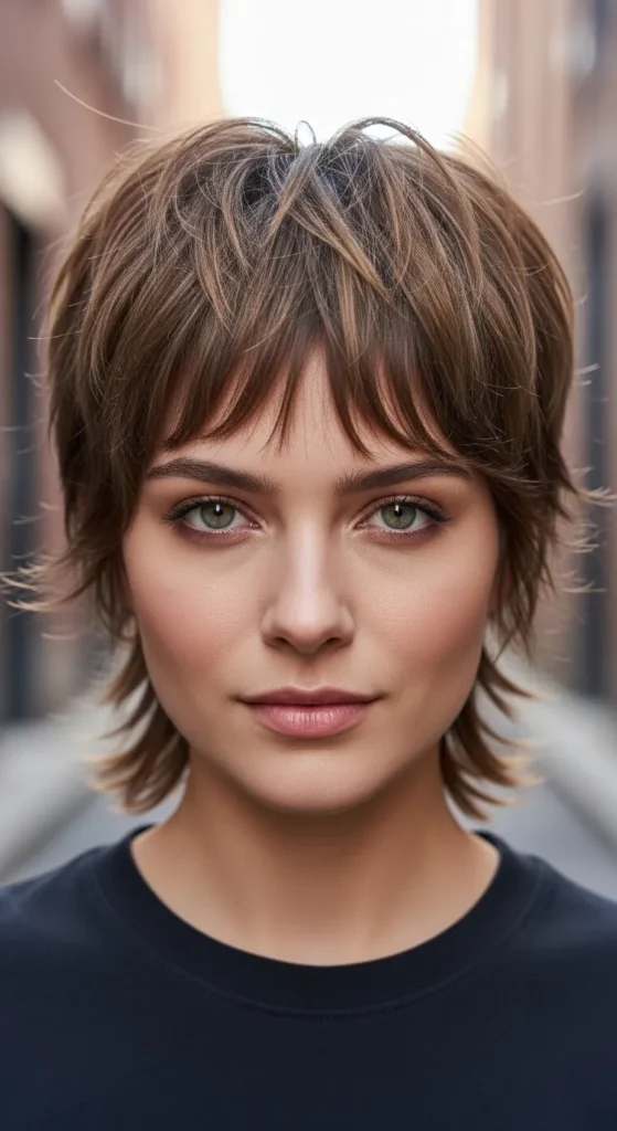 Razor Cut Cropped Shag