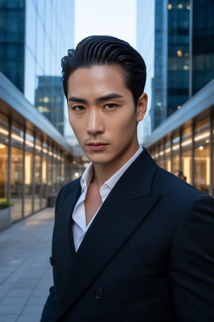 Slicked Back Hair – The Power Look Among Korean Hairstyles for Men