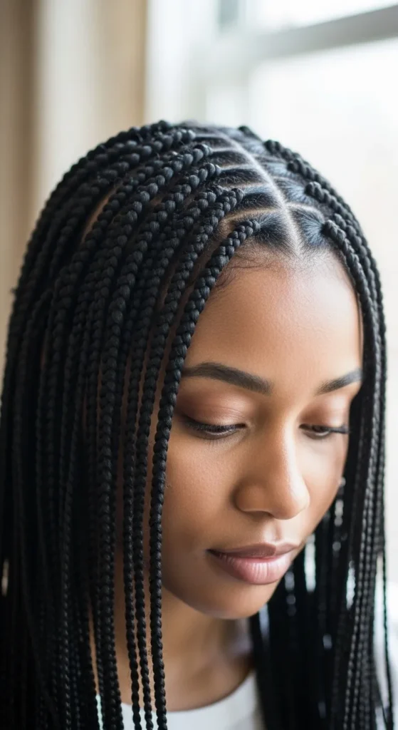 Small & Delicate Fulani Braids