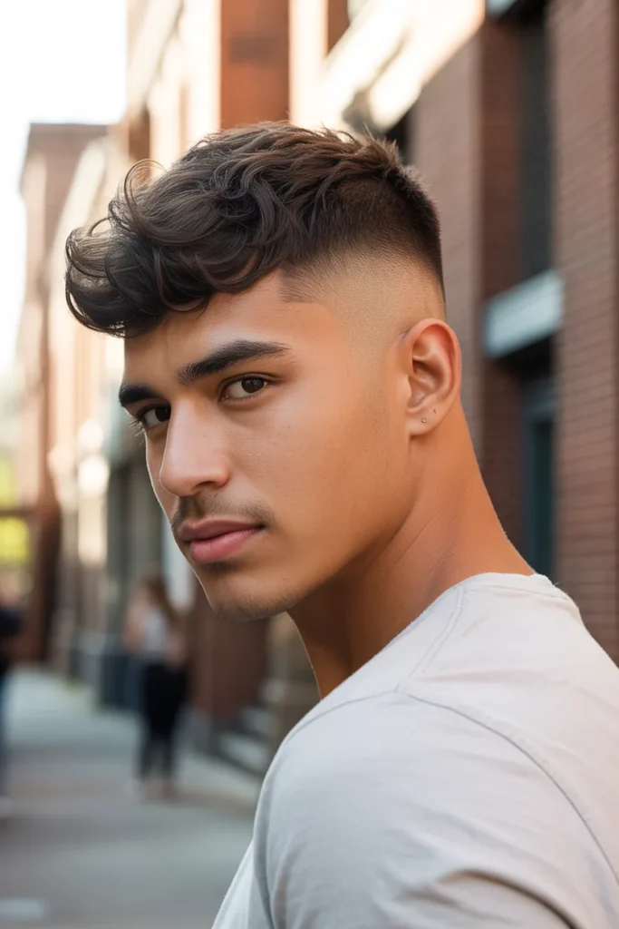 The Classic Faded Mullet With a Modern Twist
