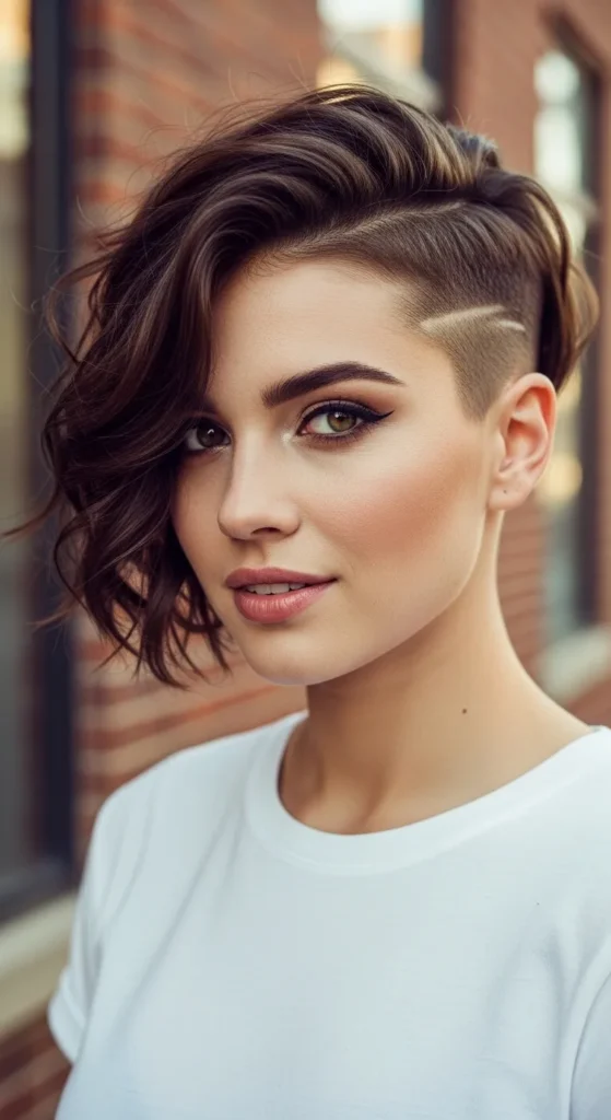 The Classic Undercut With a Shaved Side Fade