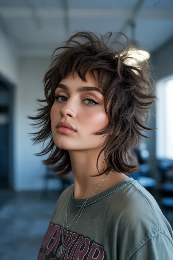 Trendy Layered Haircut With Wolf Cut Inspiration
