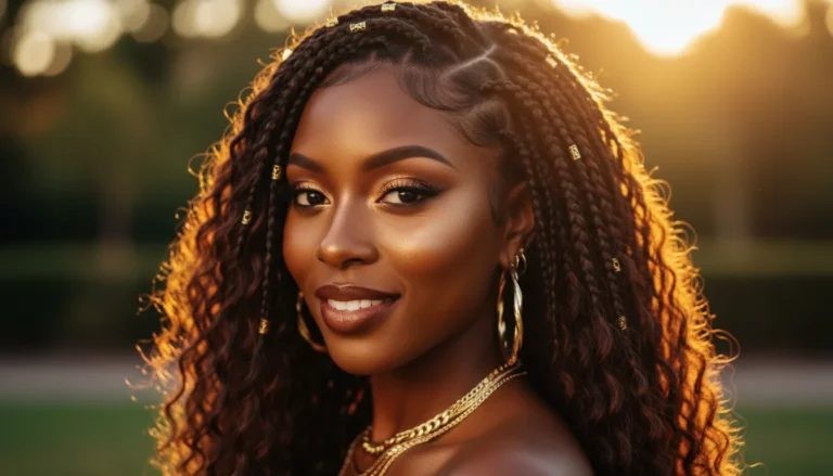 beautiful hairstyles with baby braids