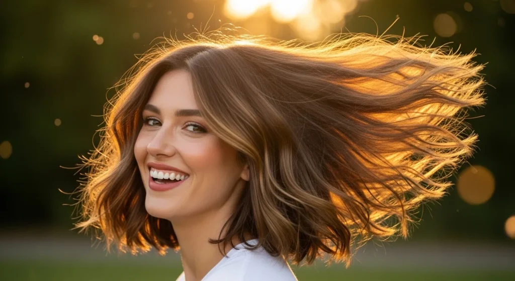 butterfly cut short hair