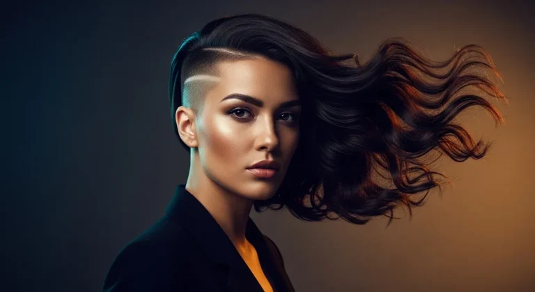 side shaved hairstyles