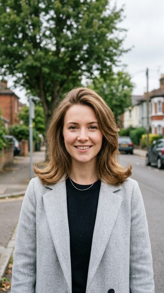 90s Blowout for Heart-Shaped Faces With Root Lift