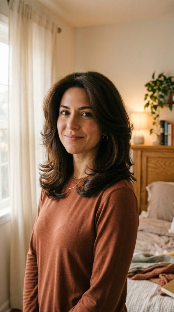 90s Blowout on Thick Hair Done Absolutely Right