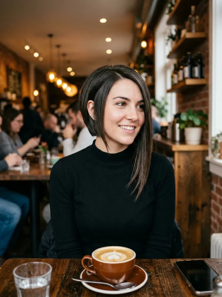 Asymmetrical Edgy Bob