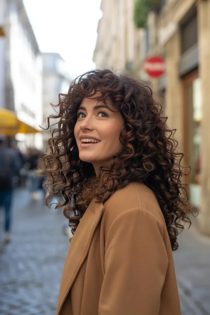 Big Loose Curls for Thick Hair That Mean Business