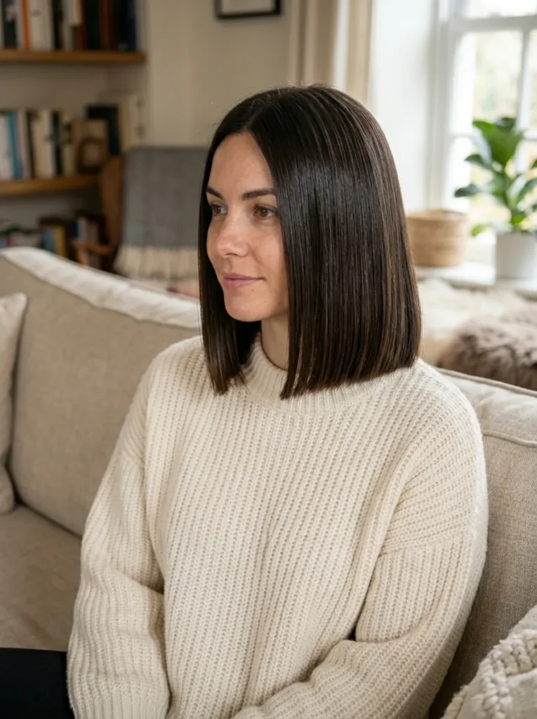 Blunt Cut Polished Bob