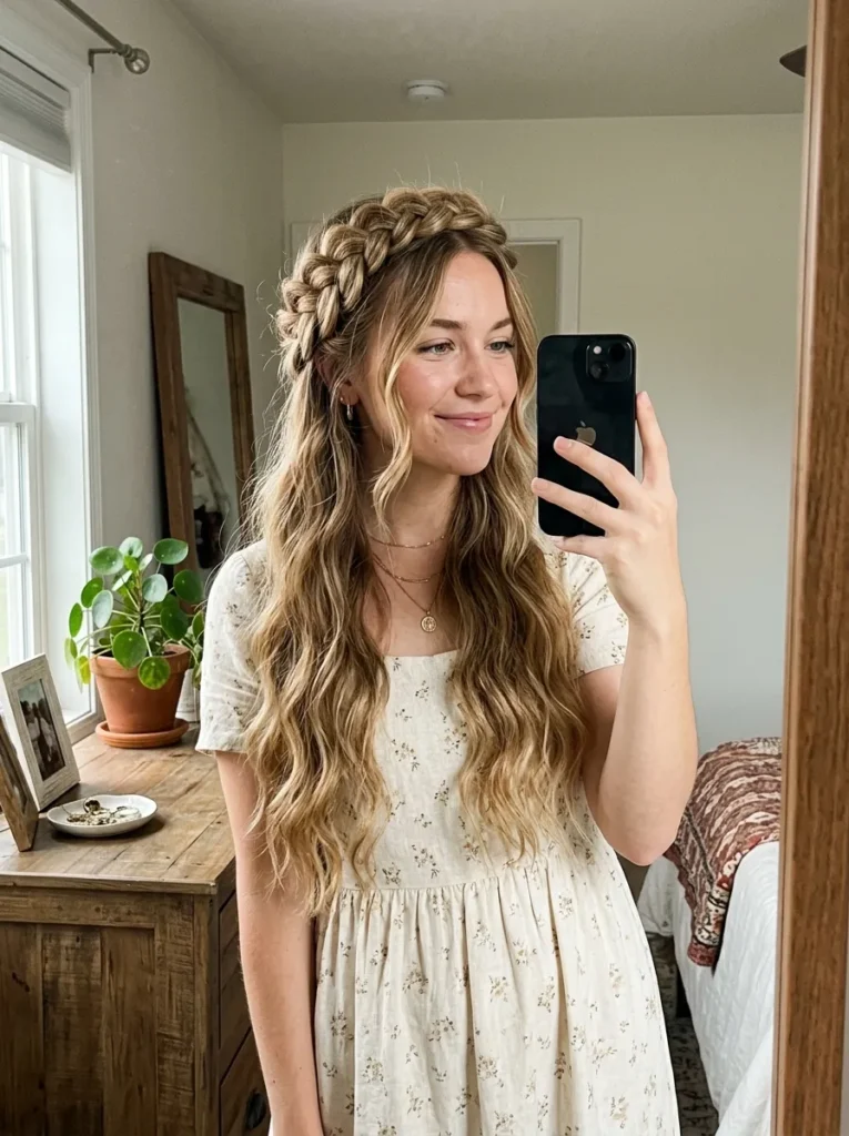 Boho Braided Crown