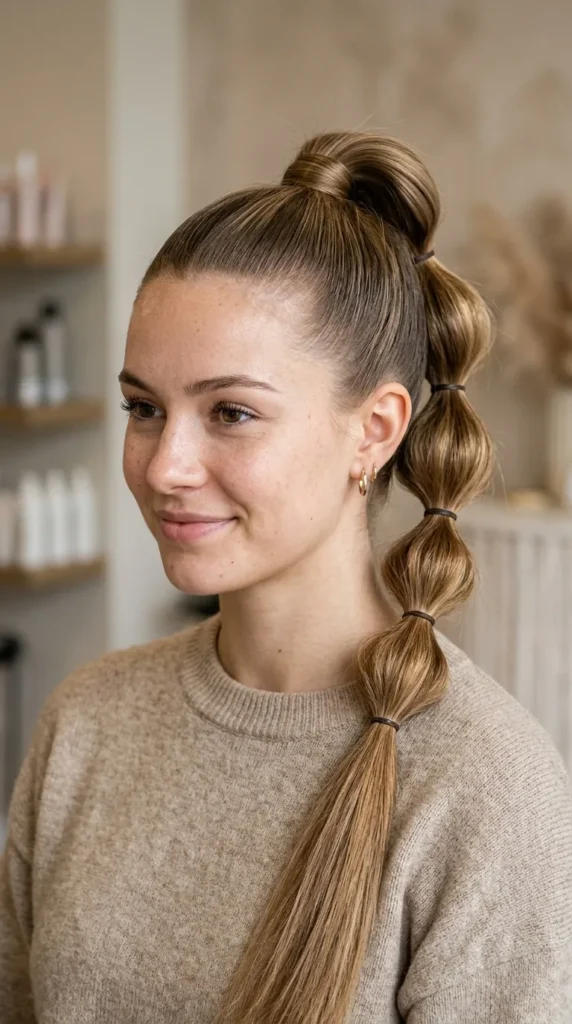 Bubble Ponytail