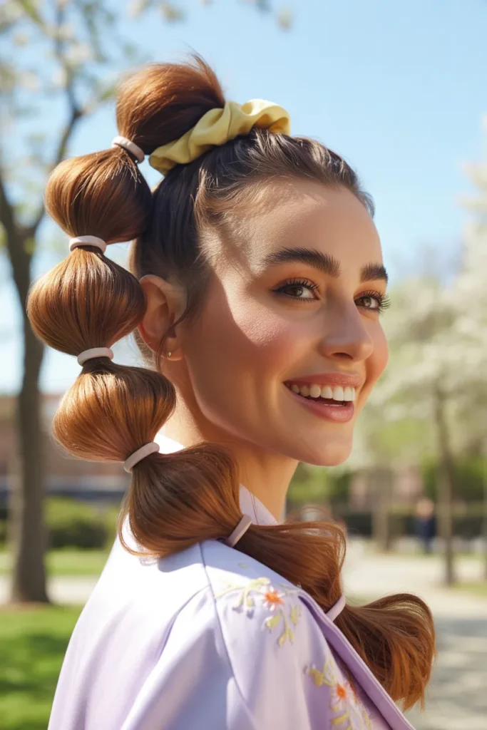 Bubble Ponytail