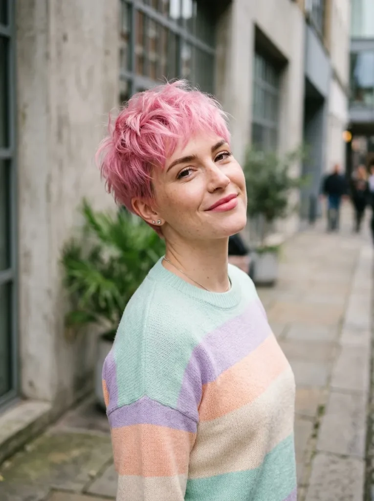 Bubblegum Pink Pixie