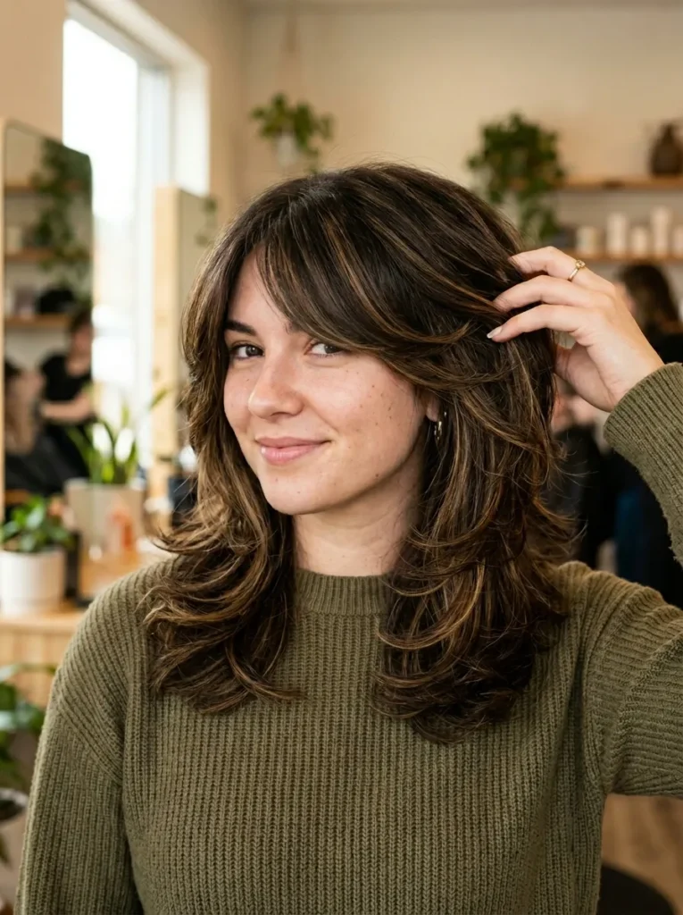 Butterfly Hair with Bangs