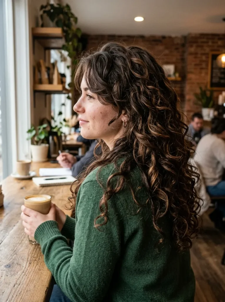 Butterfly Hair with Curls