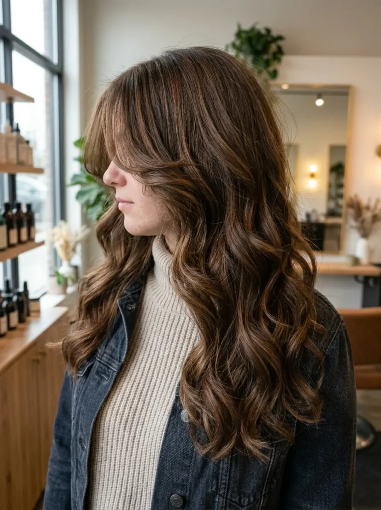 Butterfly Hair with Waves