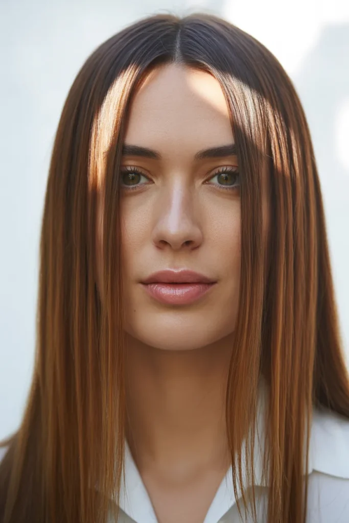 Buttery Face-Frame Pieces For Straight, Silky Hair