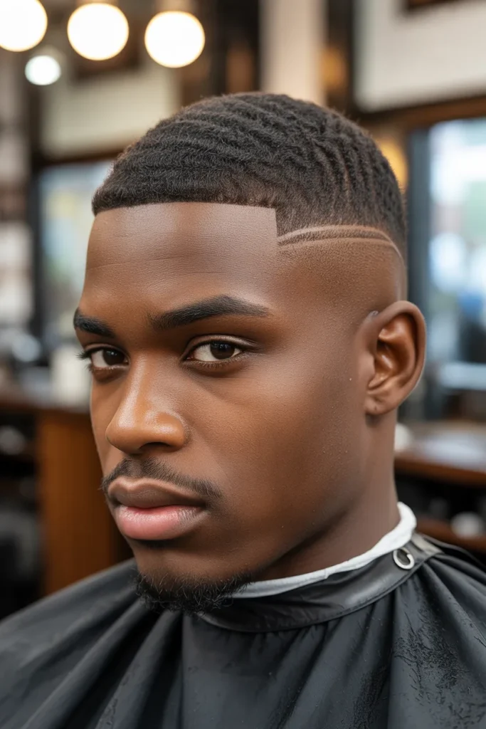 Buzz Cut with Line Up The Sharp Definition of 2026