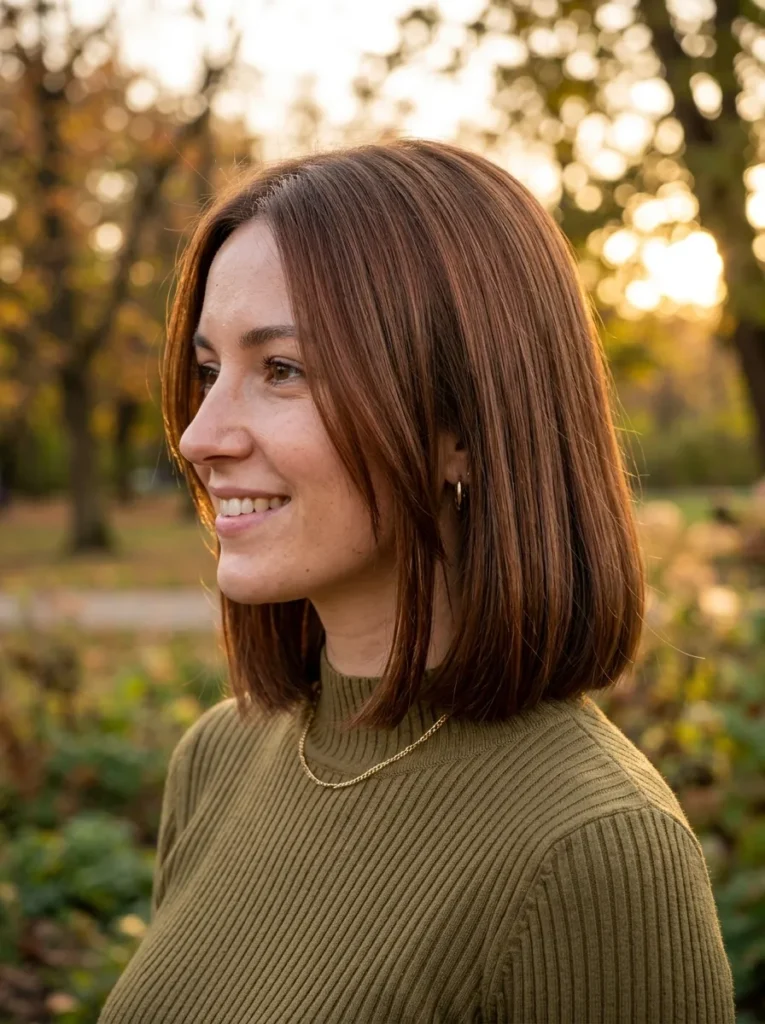 Chestnut Lob Cut