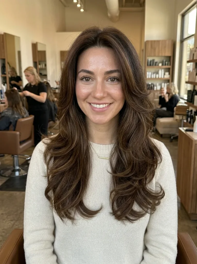 Chestnut Voluminous Blowout