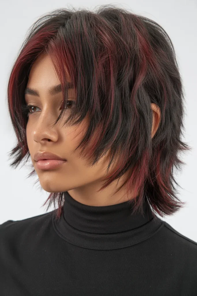 Choppy Jet Black Shag