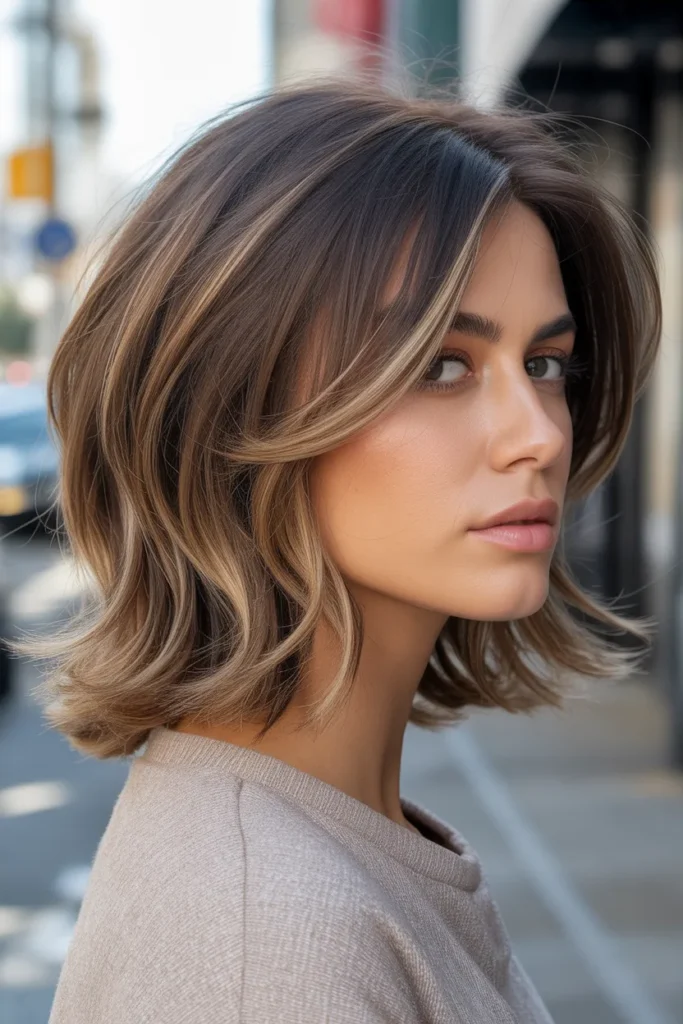 Choppy Mid-Length Shag