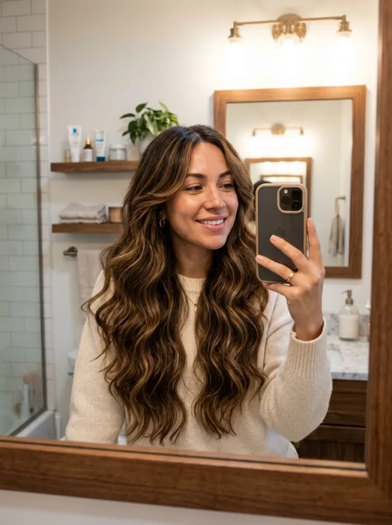 Chunky Caramel Waves