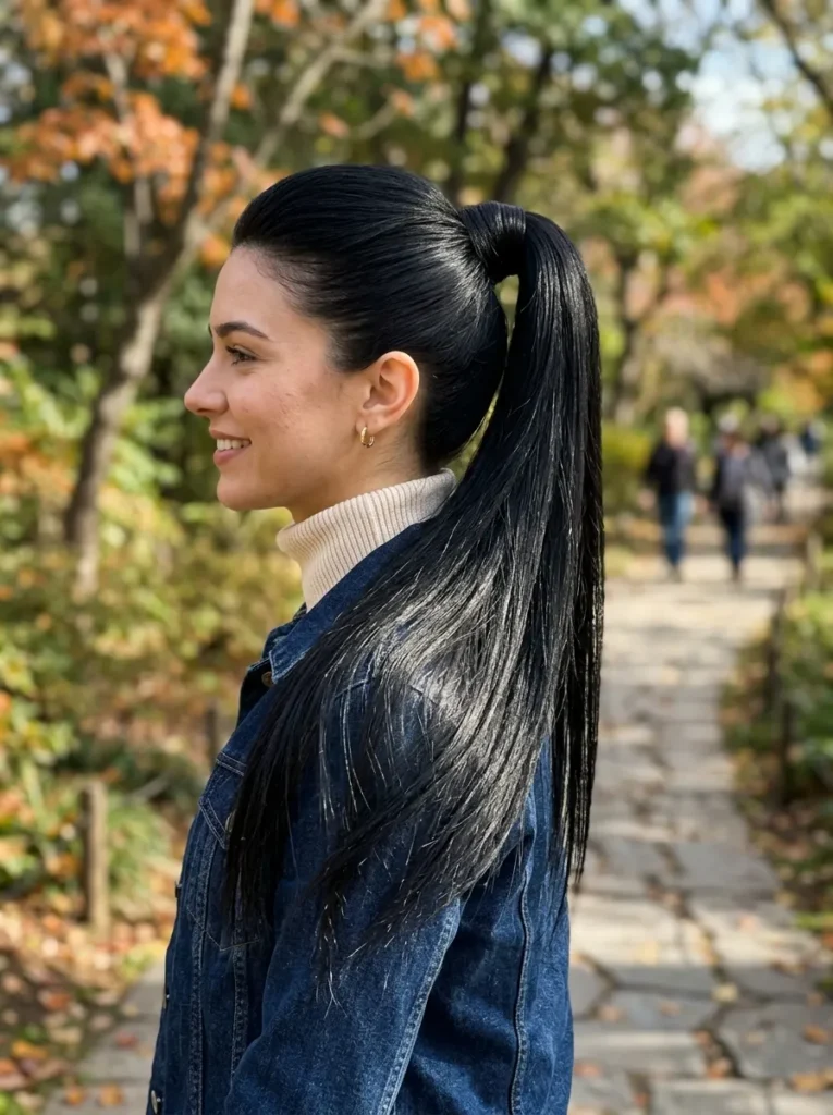 Classic High Ponytail