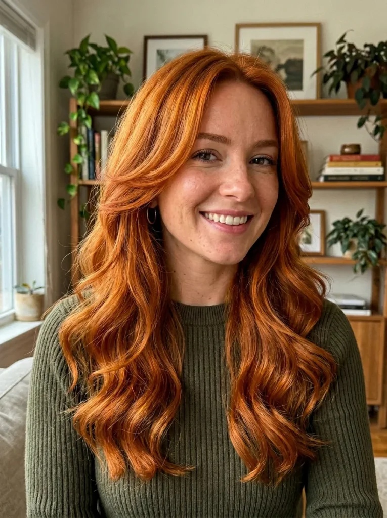 Copper Glow Hair