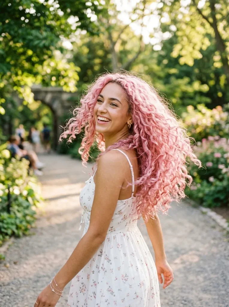 Cotton Candy Curls