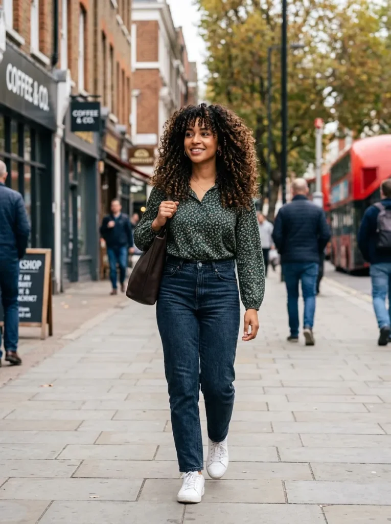 Curly Layered Volume