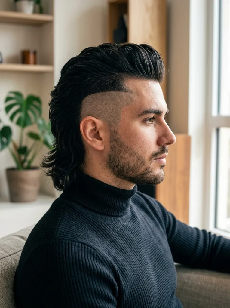 Disconnected Mullet Style