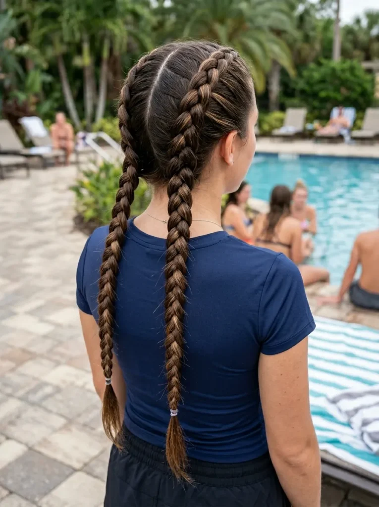 Double Dutch Braids