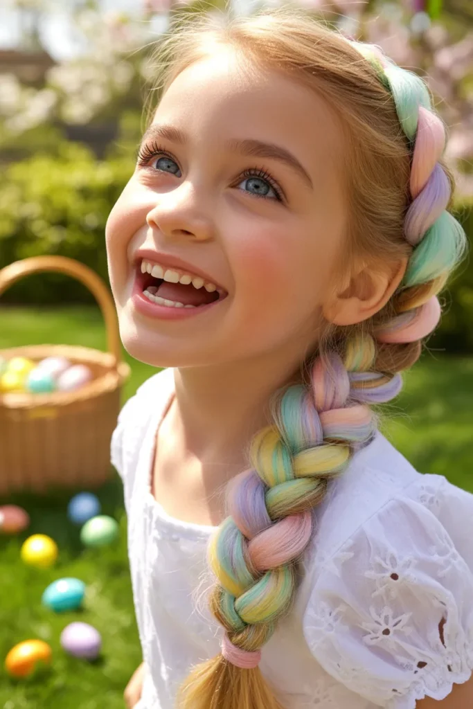 Easter Egg Braid