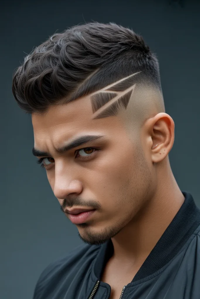 Faux Hawk with Design The Creative Statement of 2026