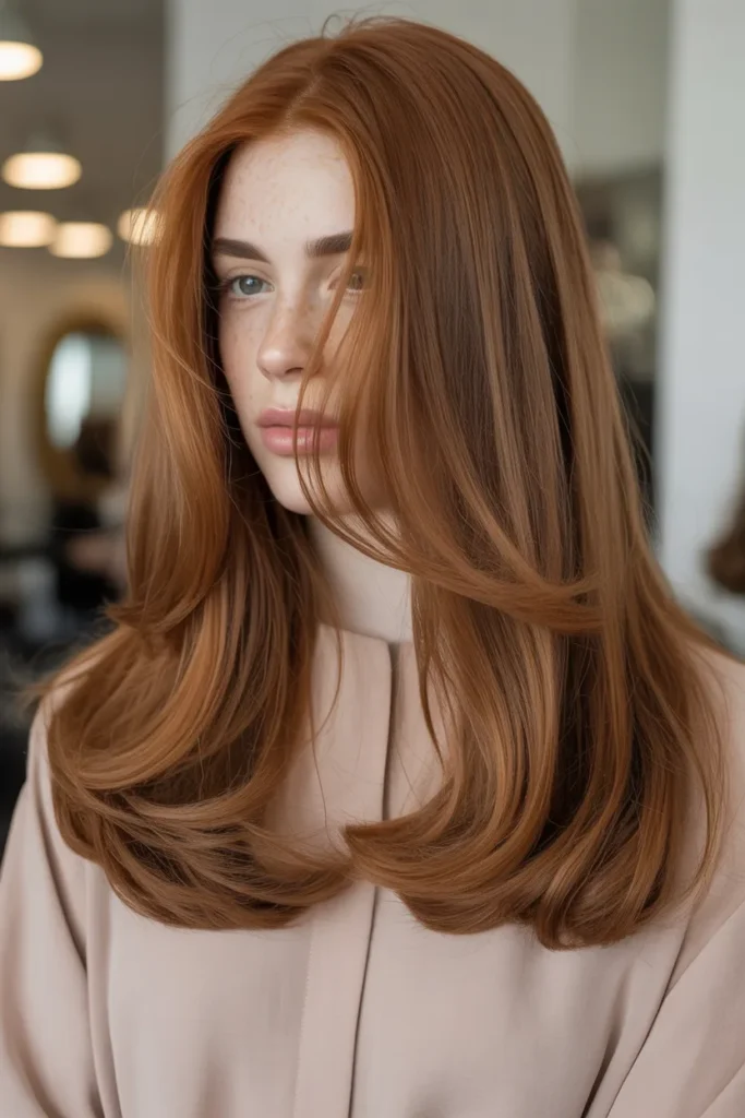 Ginger Balayage Layers