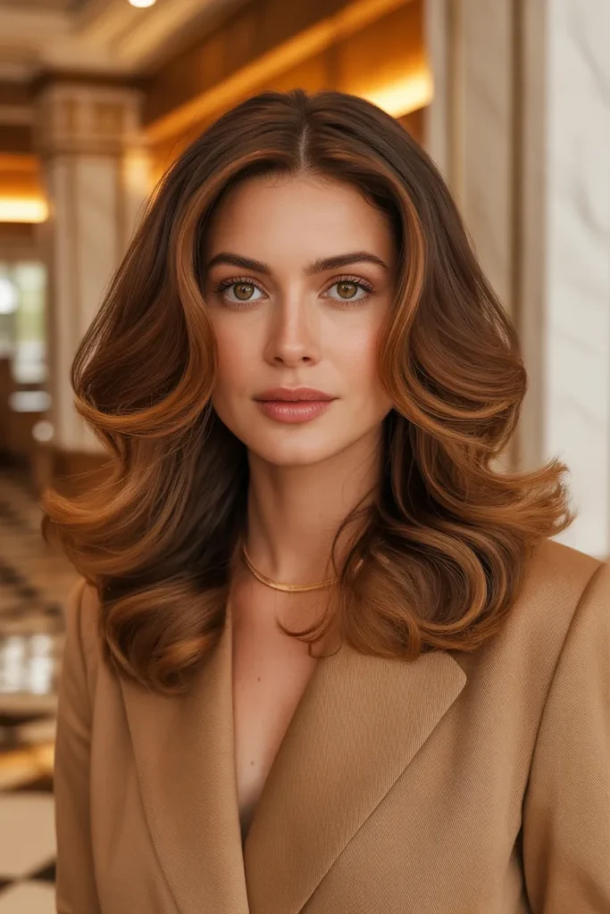 Glossy Blow-Out Look Without Any Heat