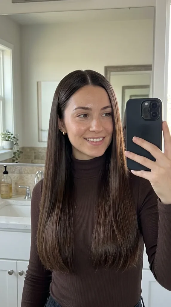 Glossy Straight Finish