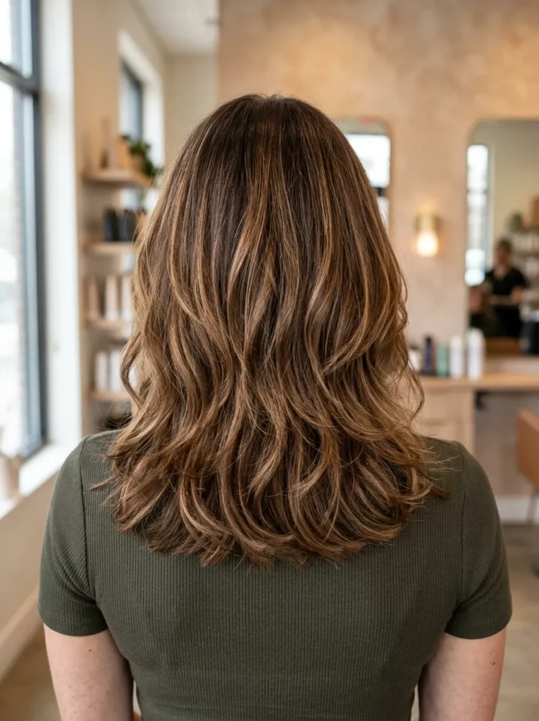 Layered Collarbone Cut