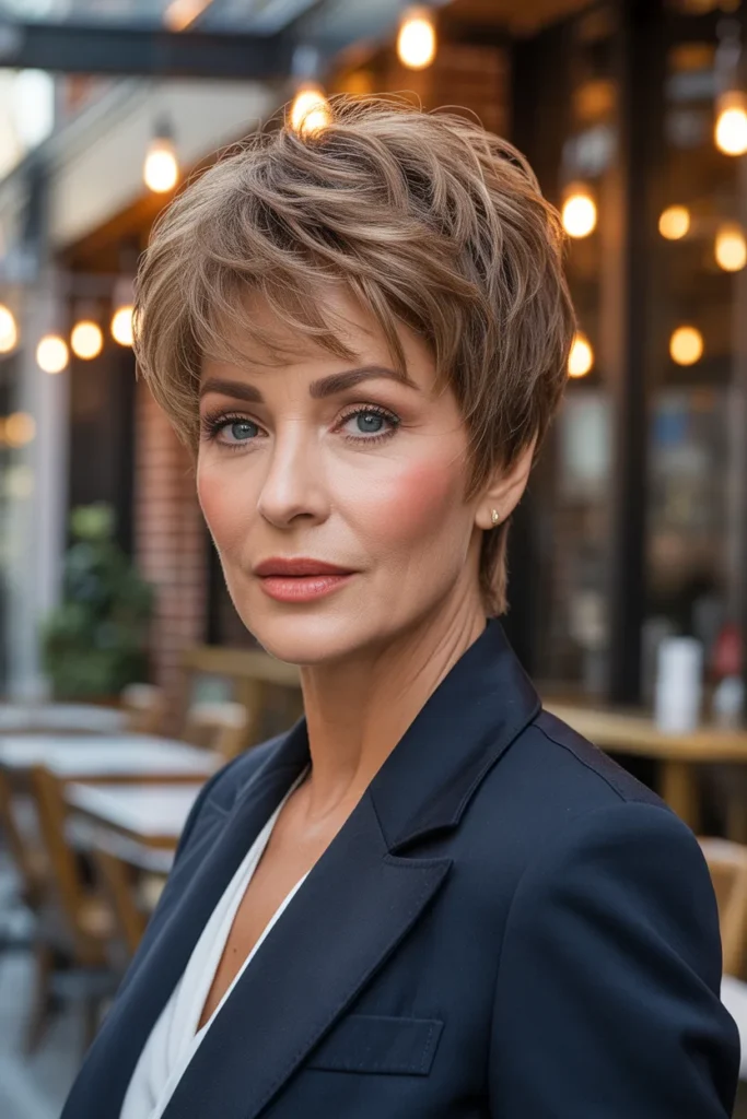 Layered Pixie Cut That Gives Instant Face Lift