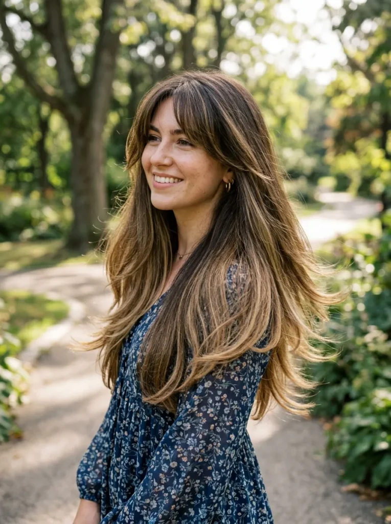 Long Feathered Layers